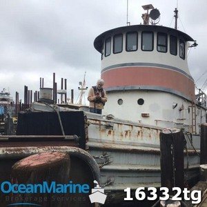 70ft Ex US Army Docking Tug/Yacht Conversion - 16332