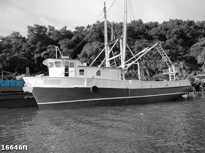 75ft Solid Fiberglass Desco Shrimper - 16646